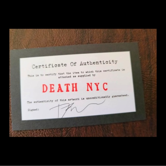 2020 ARTIST PROOF! Death NYC Ltd Ed of 10~Marilyn Monroe Yayoi Kusama— VERY RARE - Picture 8 of 8